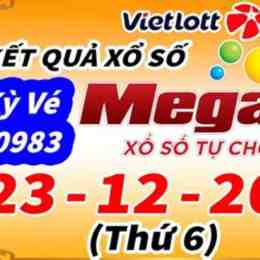 xổ số mega ngày 23 tháng 09