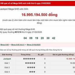 xổ số mega ngày 26 tháng 11