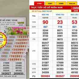 xổ số miền nam 19 tây tháng