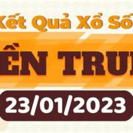 xổ số miền trung 23 11