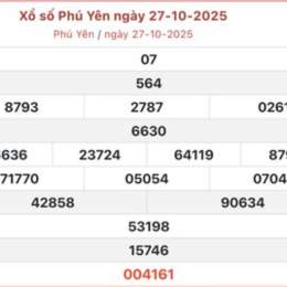 xổ số phú yên 3 11