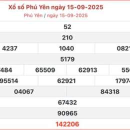 xổ số phú yên mấy tuần trước