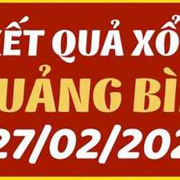 xổ số quảng bình 27 tháng 8