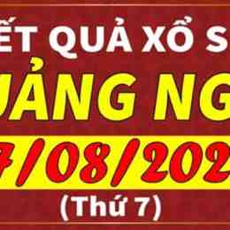 xổ số quảng ngãi 17 tháng 01