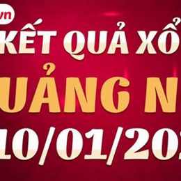 xổ số quảng ngãi ngày 10 tháng 1