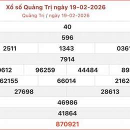 xổ số quảng trị ngày 19 tháng 3