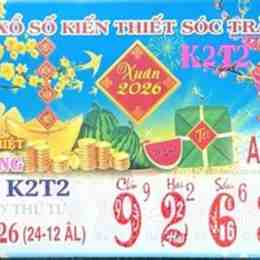 xổ số sóc trăng ngày 21 tháng 01 năm 2026