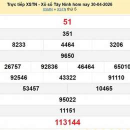 xo so tay ninh 30 ngay