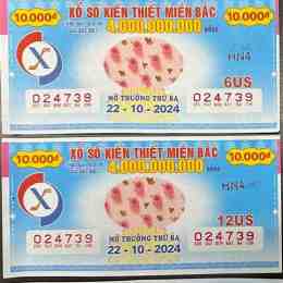 xổ số thủ đô thứ năm hàng tuần