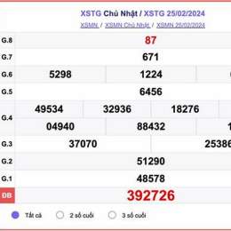 xổ số tiền giang ngày 25 tháng 01 năm 2006
