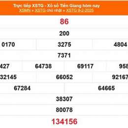 xổ số tiền giang ngày 9