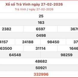 xo so tra vinh 27 3