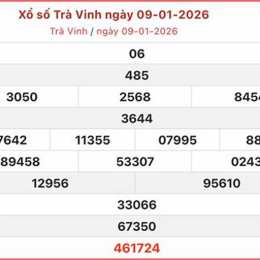 xo so tra vinh 9 1 2026