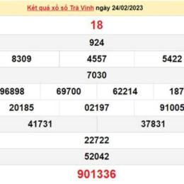 xổ số trà vinh ngày 10 tháng