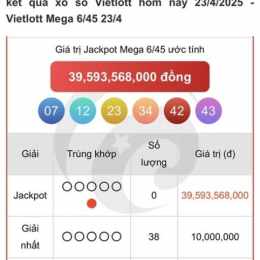 xổ số vietlott hôm nay trực tiếp