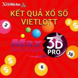 xổ số vietlott max 3d hôm nay