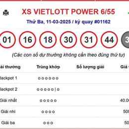 xổ số vietlott ngày 11 tháng 12 năm 2025