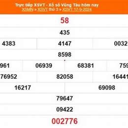 xổ số vũng tàu ngày 9 tháng 6 năm 2006