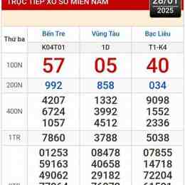 xổ số vũng tàu xổ số miền nam